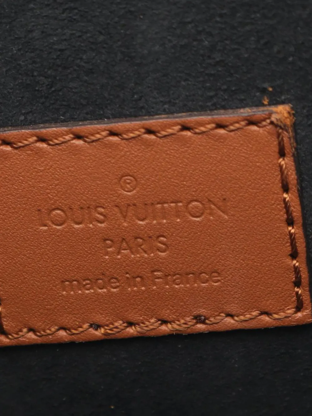 Pre-owned Louis Vuitton 2020 Monogram Reverse Dauphine Mm Satchel In Brown