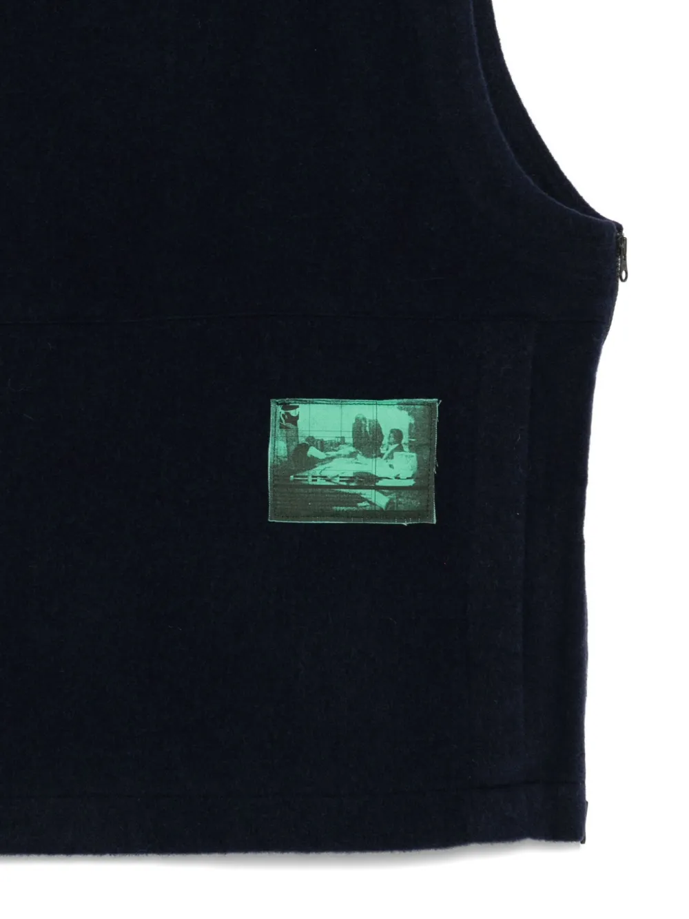 GR10K Vest met patch Blauw