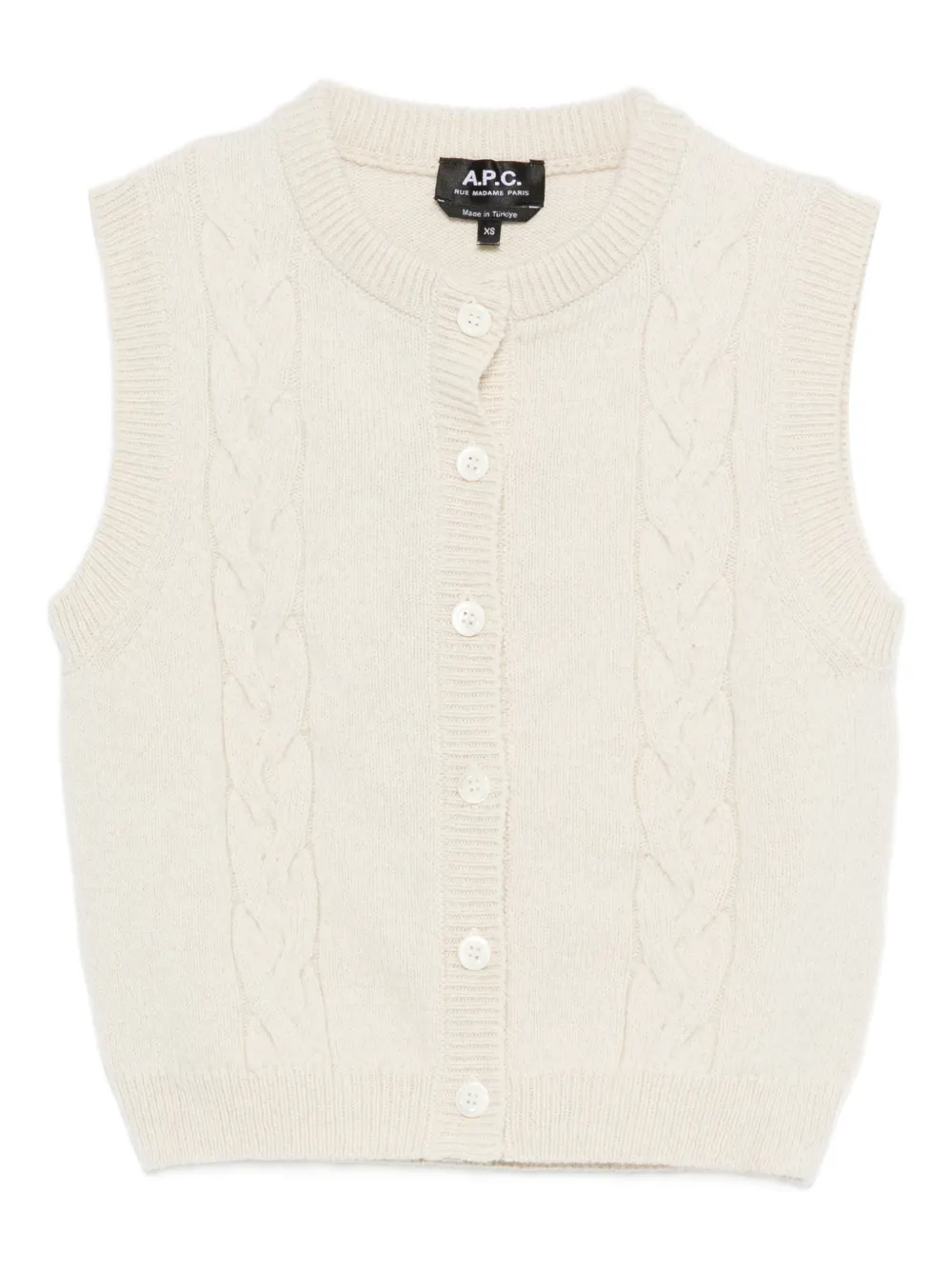A.P.C. Alyson vest | Neutrals | Image 1