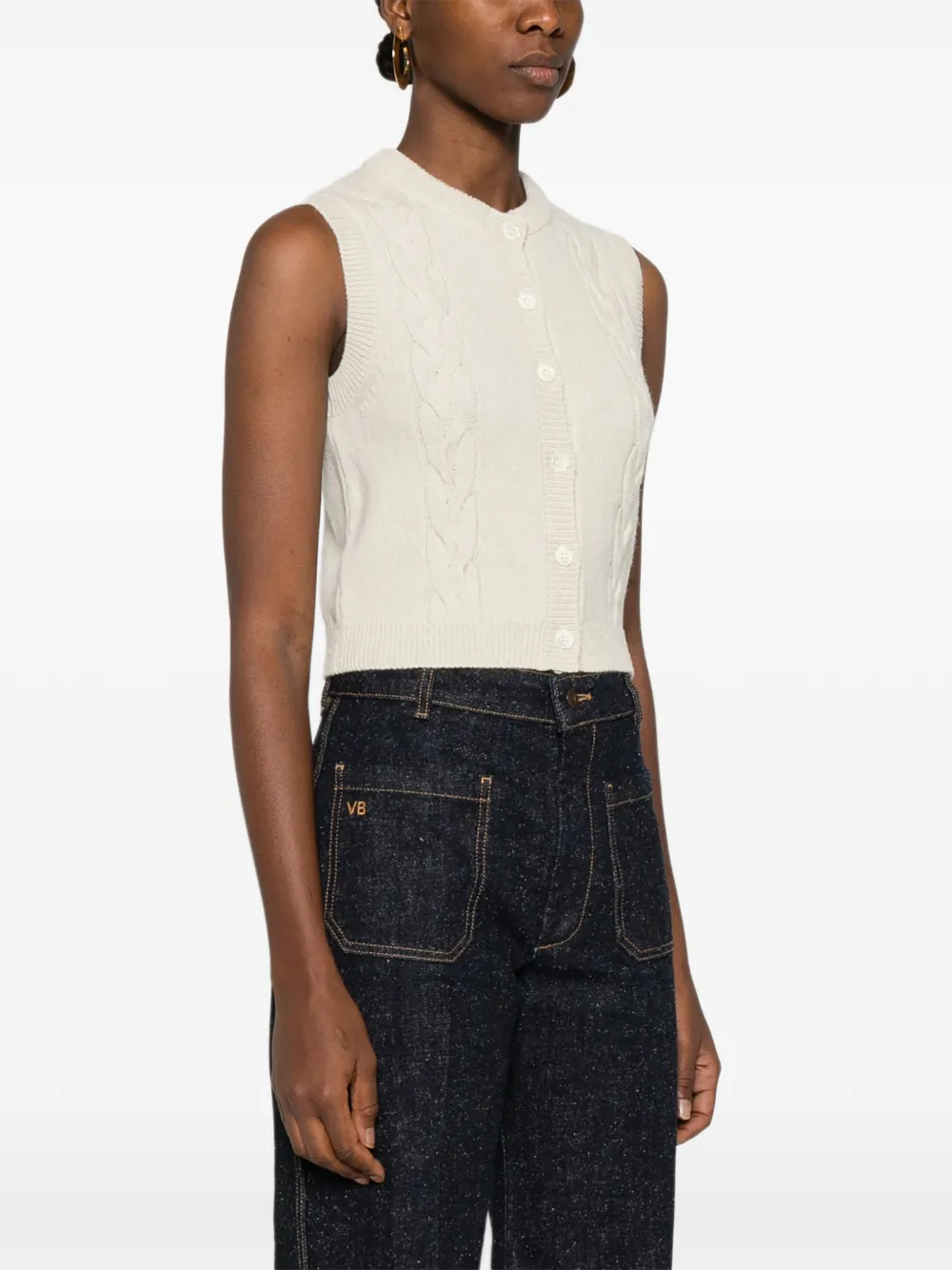  A.p.c. Alyson Vest - Neutrals 