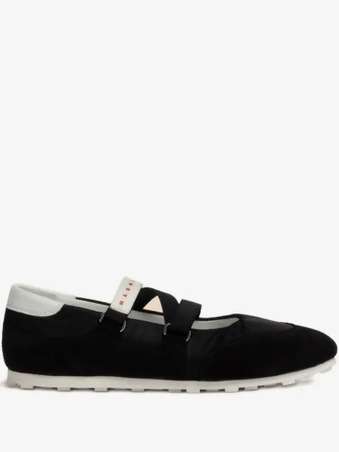 Marni Soccer Retro ballerina trainers