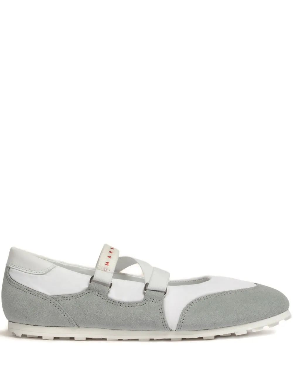 Marni elastic strap sneakers | Grey | Image 1