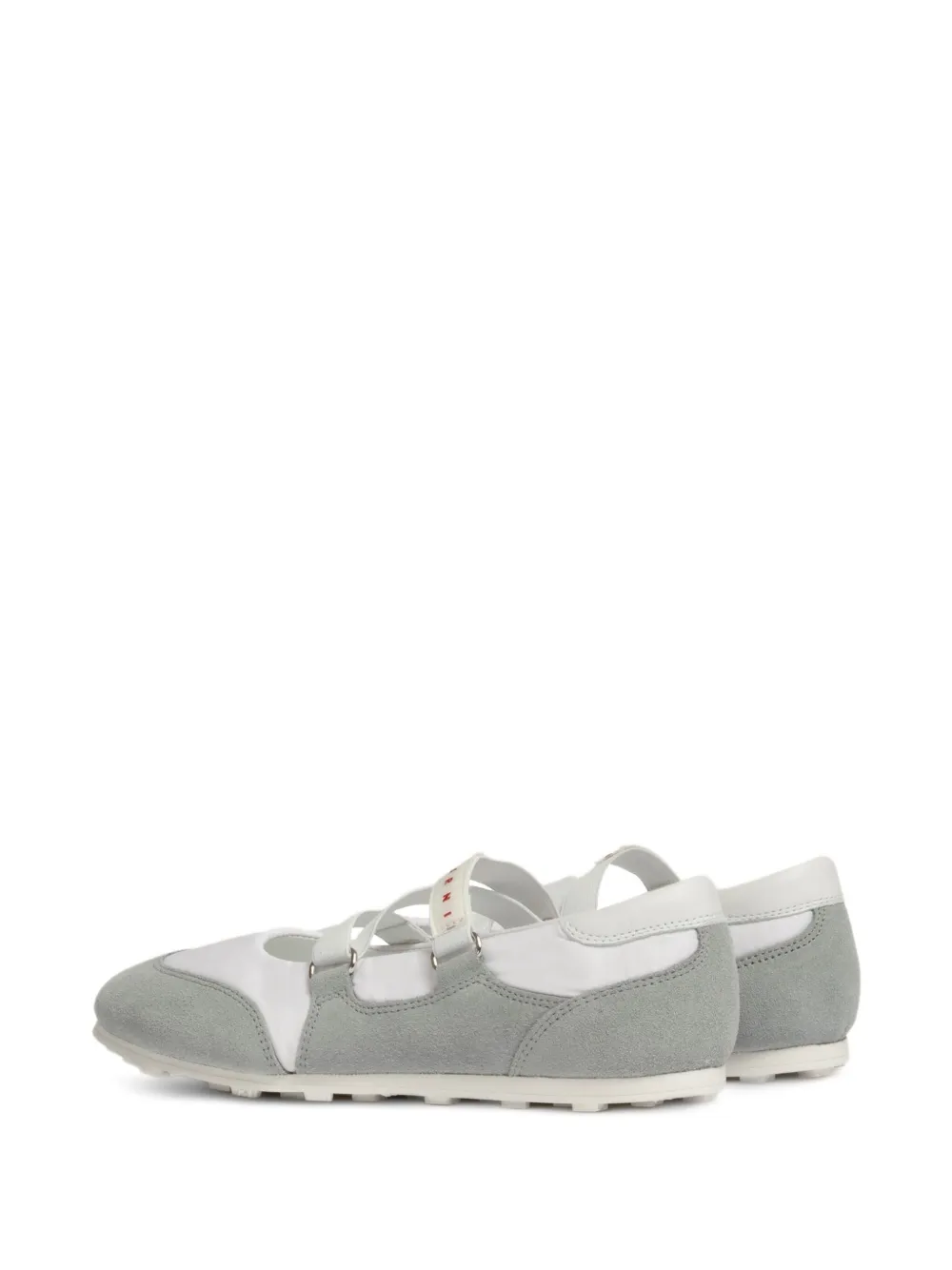  Marni Elastic Strap Sneakers - Grey 