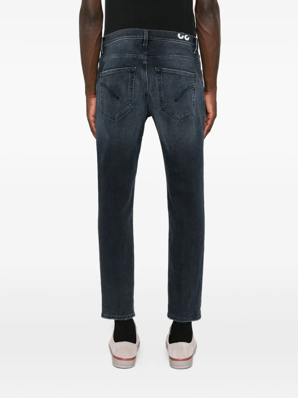 DONDUP Gerafelde jeans Blauw