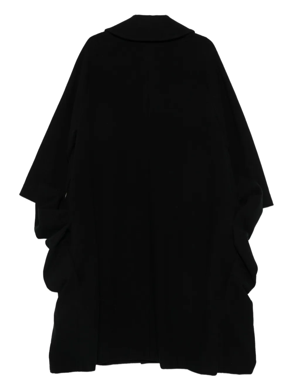Comme Des Garçons Comme Des Garçons Mantel met enkele rij knopen - Zwart
