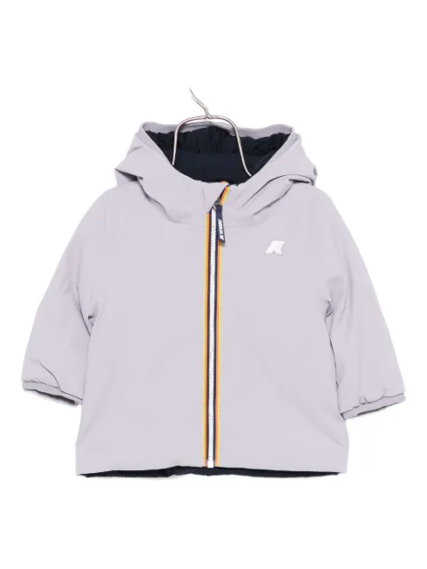 K Way Kids hooded padded jacket