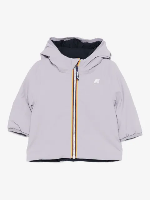 K Way Kids hooded padded jacket