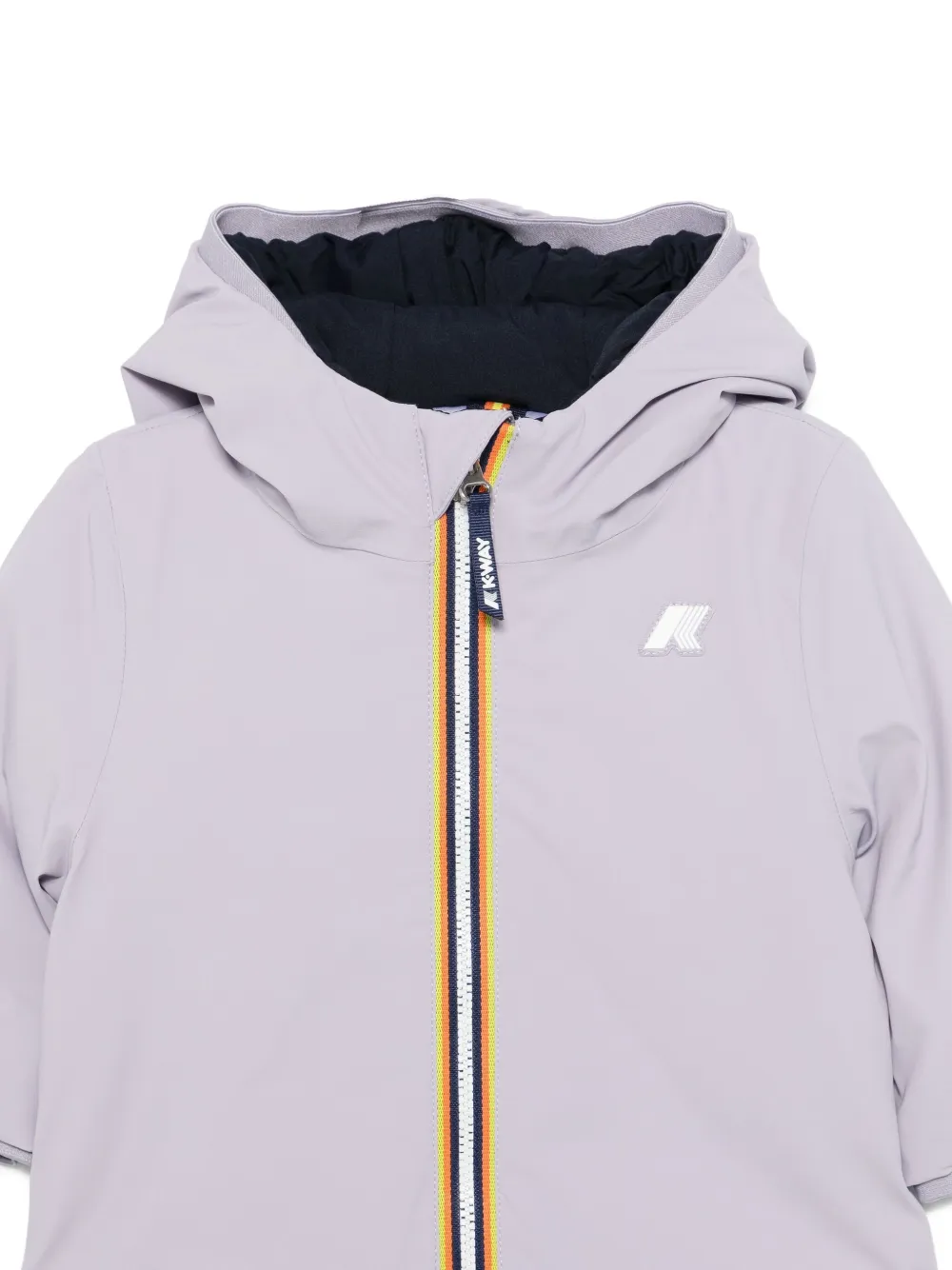 K Way Kids Gewatteerd jack Paars