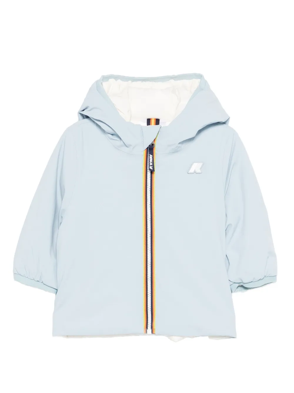 K Way Kids Jacques hooded jacket | Blue | Image 1