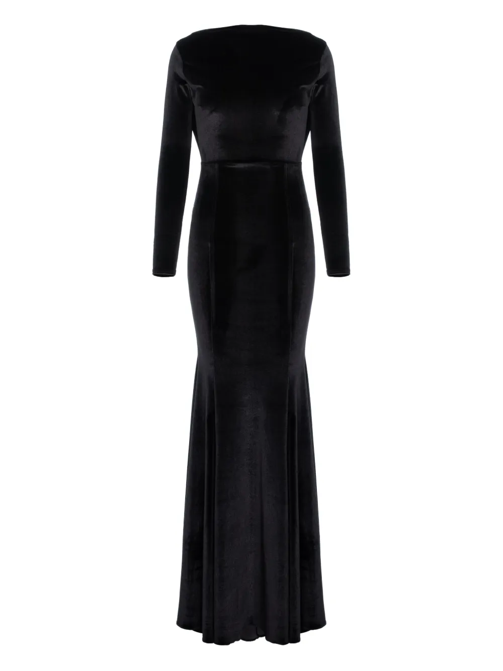 ROSERRY New York long-sleeve maxi dress | Black | Image 1