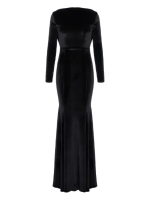 Needle & Thread Nova one-shoulder Maxi Dress | Black | FARFETCH SA