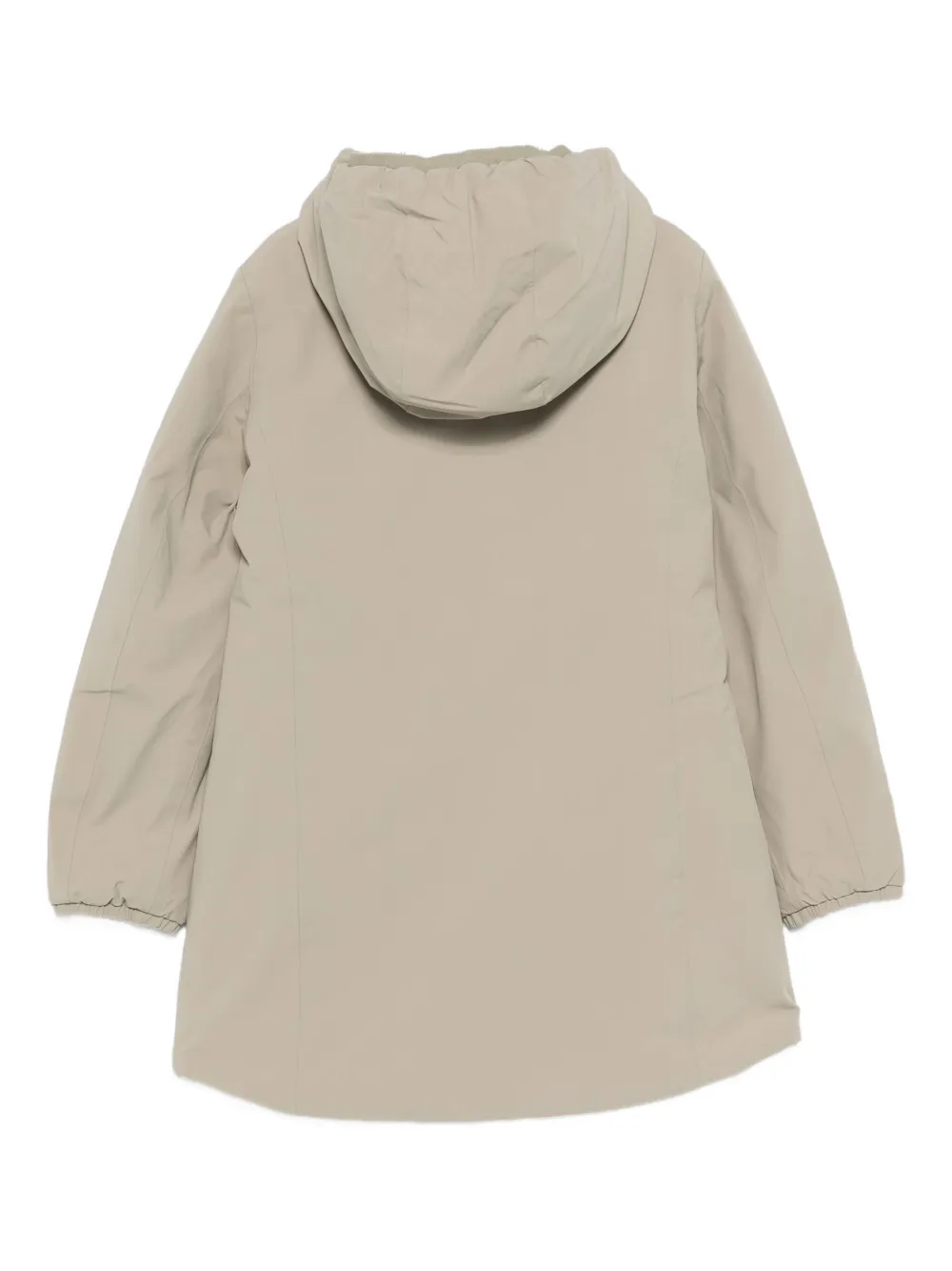 K-way Hooded Zip-up Jacket In Neutral