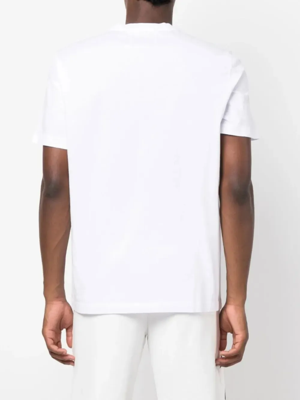 Golden Goose Iconic Star Logo Short Sleeve T-shirt In White