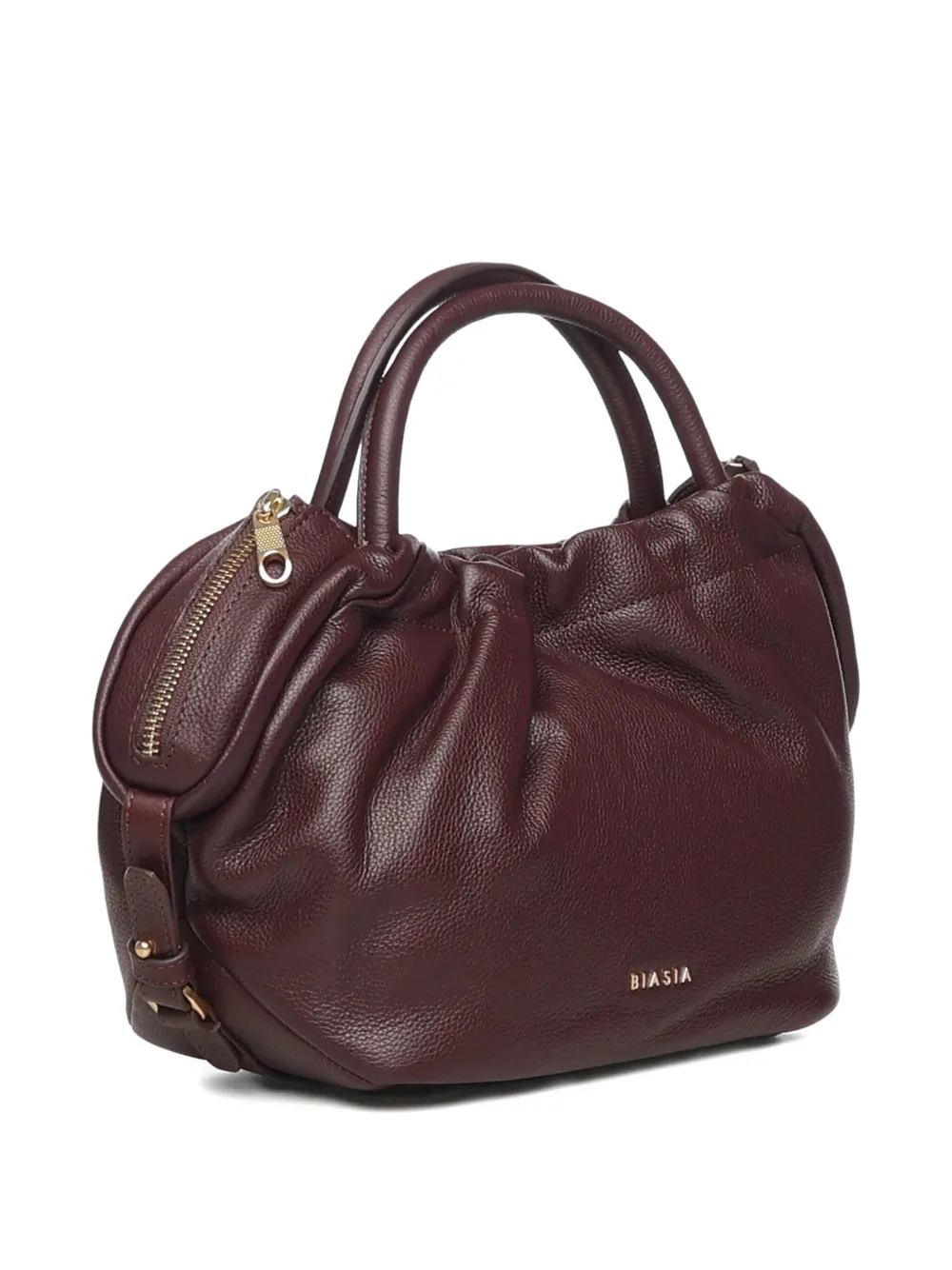 Biasia Gathered-detail Tote Bag In Red