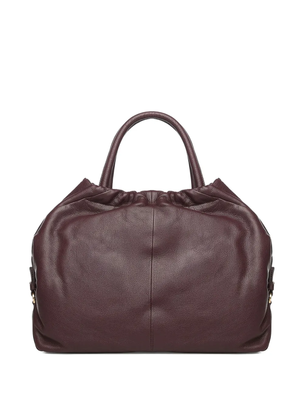 BIASIA gathered-detail tote bag - Rood