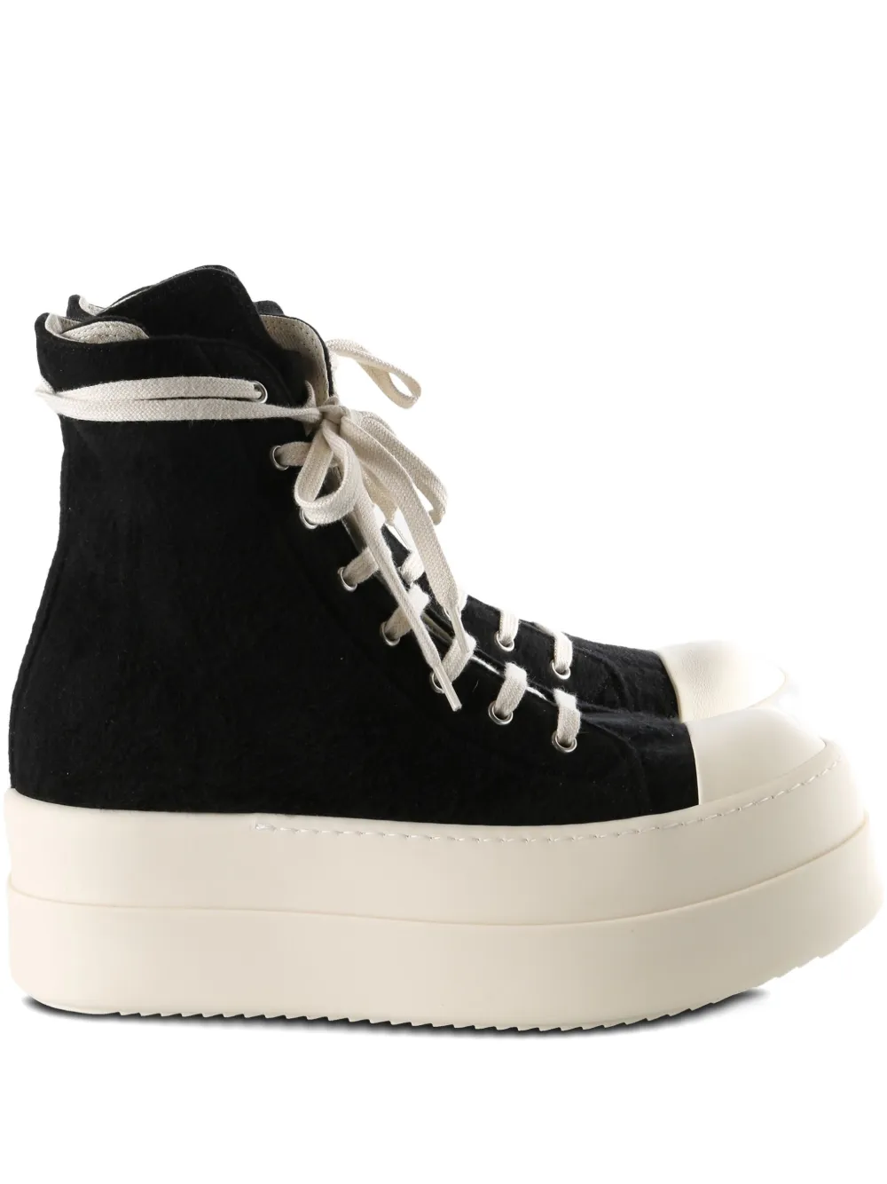 Rick Owens DRKSHDW round-toe sneakers | Black | Image 1