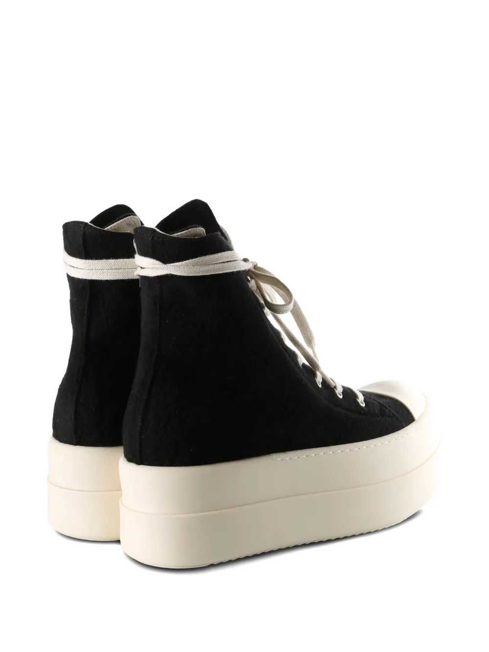 Rick Owens DRKSHDW Sneakers met ronde neus Zwart