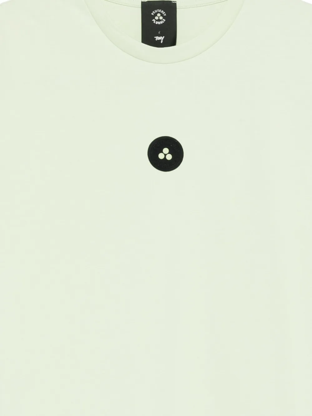 Peuterey Cropped T-shirt In White