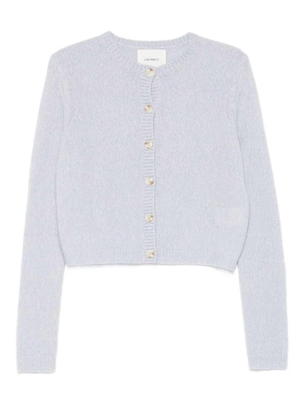 Lisa Yang Felicia buttoned cardigan | Blue | Image 1