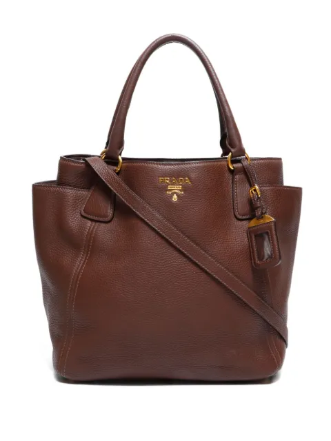 Prada Pre-Owned 2000-2020 leather tote bag
