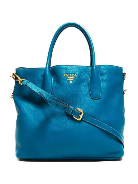 Prada Pre-Owned tote de piel convertible 2000-2020