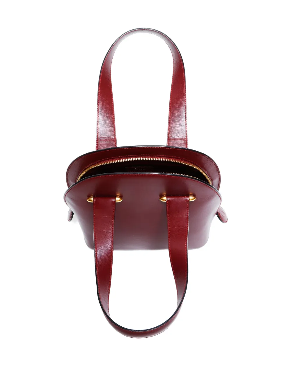 Pre-owned Cartier 2000-2010 Must De Tote Bag In Red