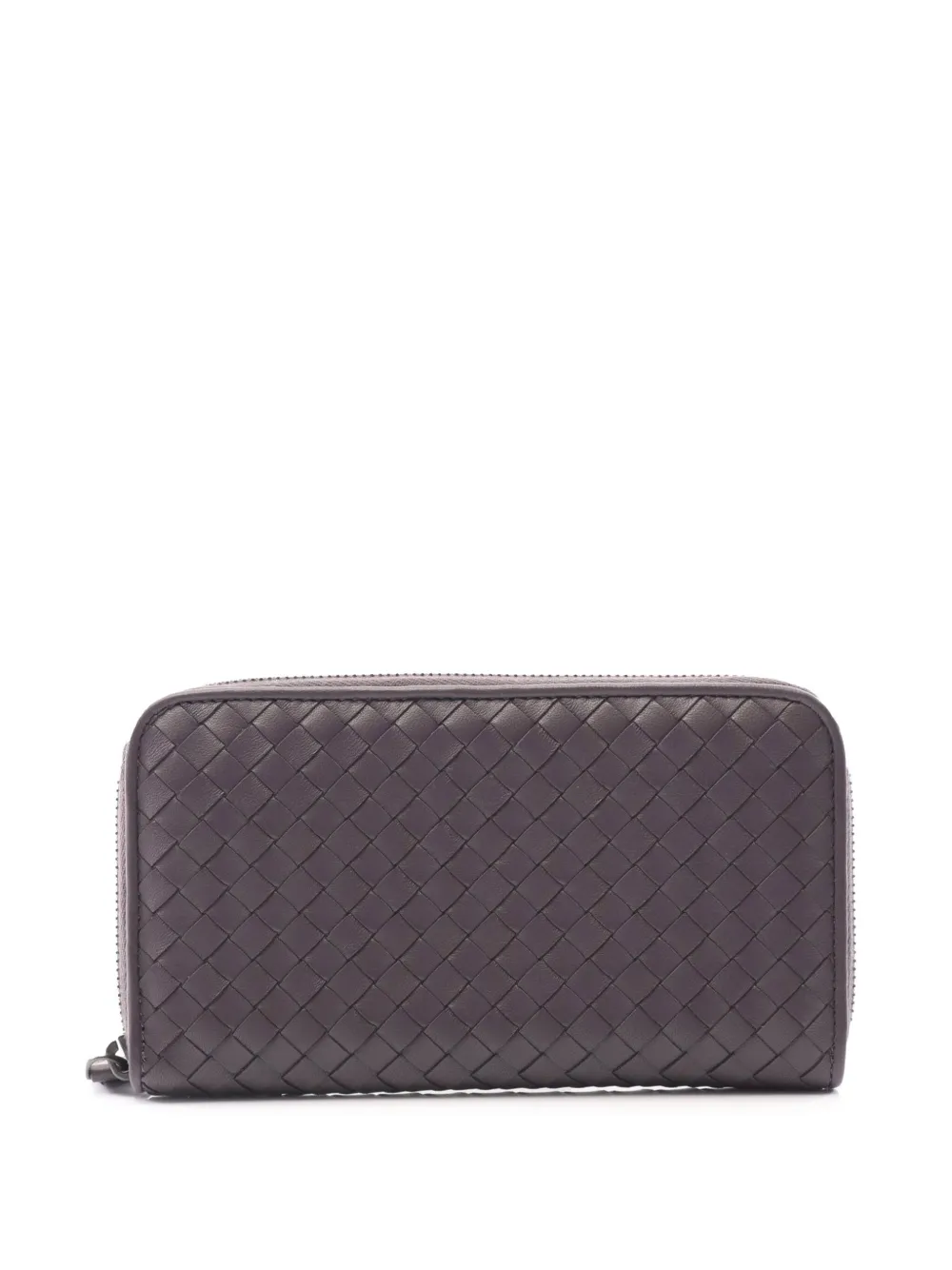 Bottega Veneta Pre-Owned 2012-2025 Leather Intrecciato Wallet long wallets | Purple | Image 1