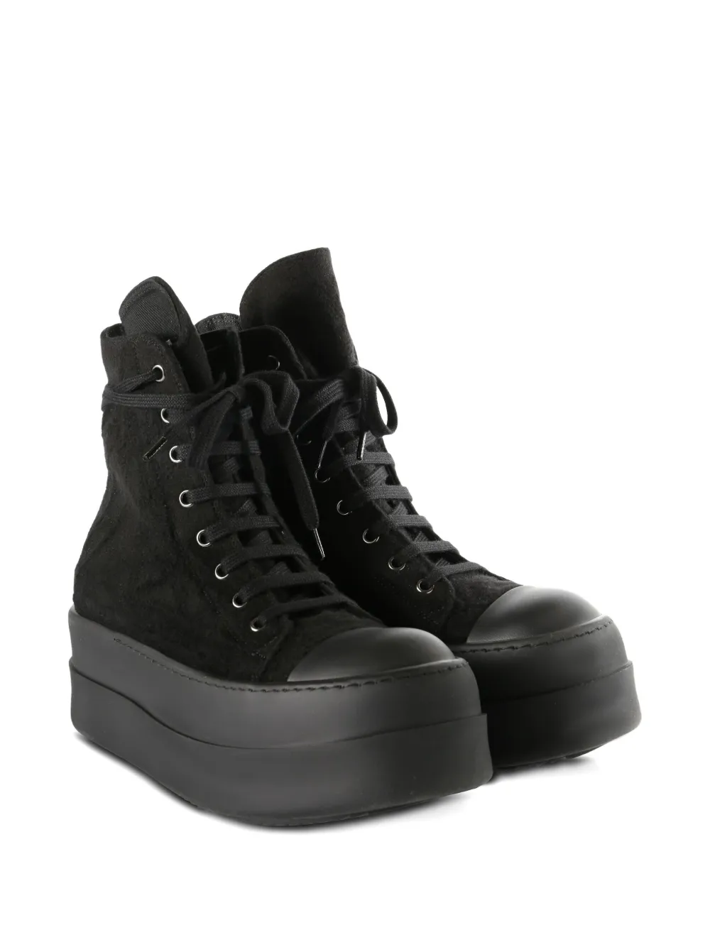 Rick Owens DRKSHDW round-toe sneakers - Zwart
