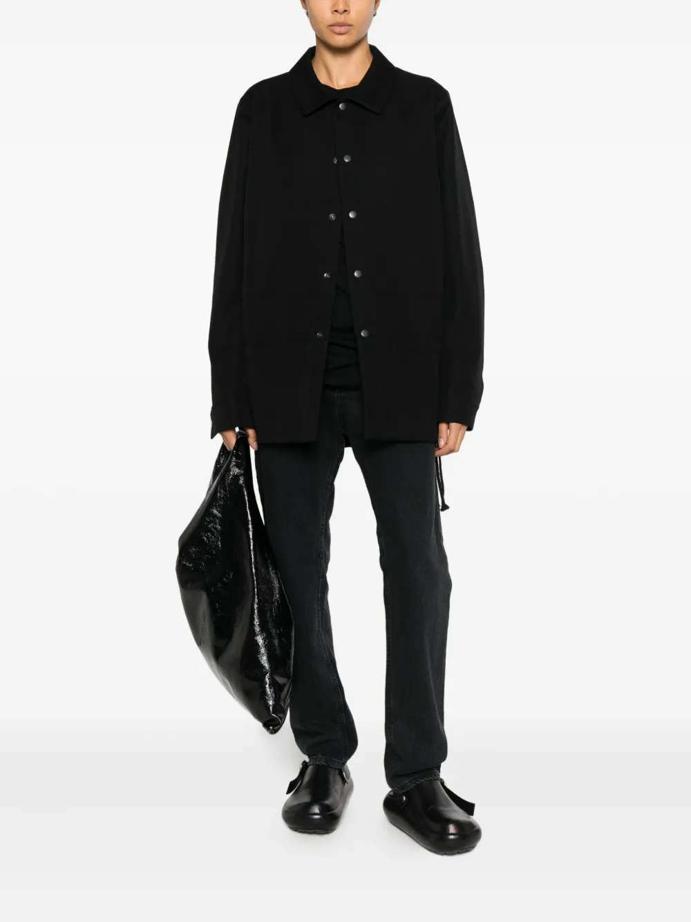 Nomen Nescio Snap-button Jacket In Multi