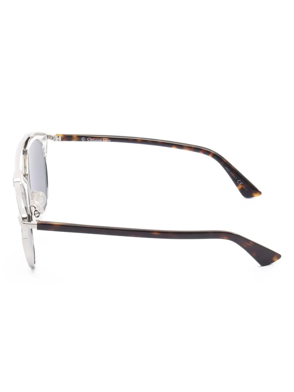 Pre-owned Dior 2020s So Real Sunglasses In Silver