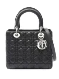 Christian Dior Pre-Owned 2010 Canage Lady dior leather handbag - Black