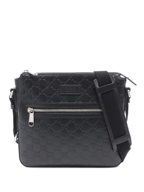Gucci Pre-Owned 2010 Sima embossed leather shoulder bag