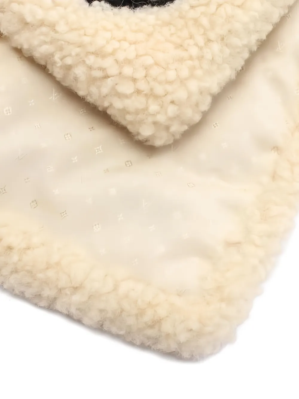 Pre-owned Louis Vuitton 2010s Logo-detail Scarf In Neutral