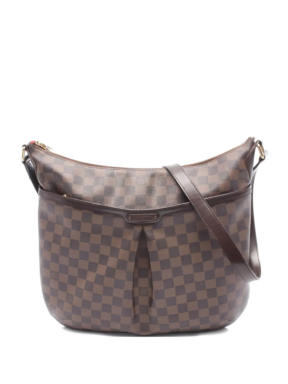 Pre-owned Louis Vuitton 2009 Damier Bloomsbury Shoulder Bag In Brown