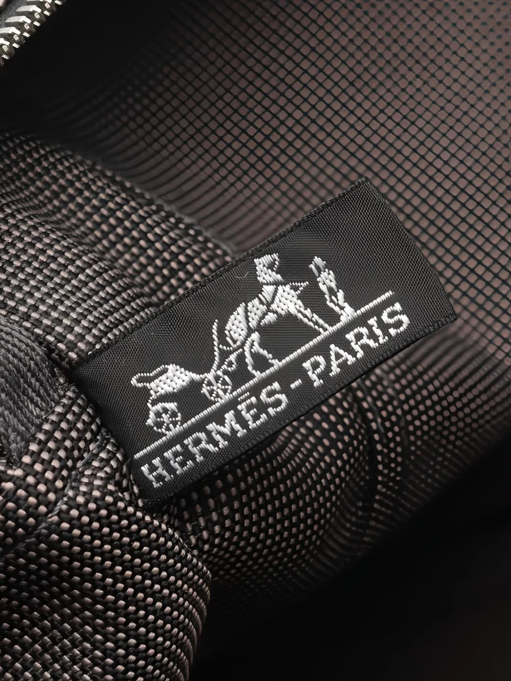 Pre-owned Hermes 2010s Yale Line Gm Tote Bag In Gray