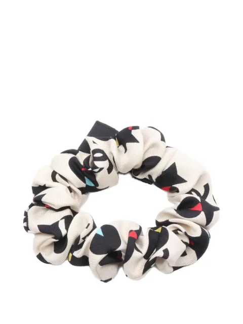 CHANEL Pre-Owned 1986-1988 silk scrunchie hair accessory