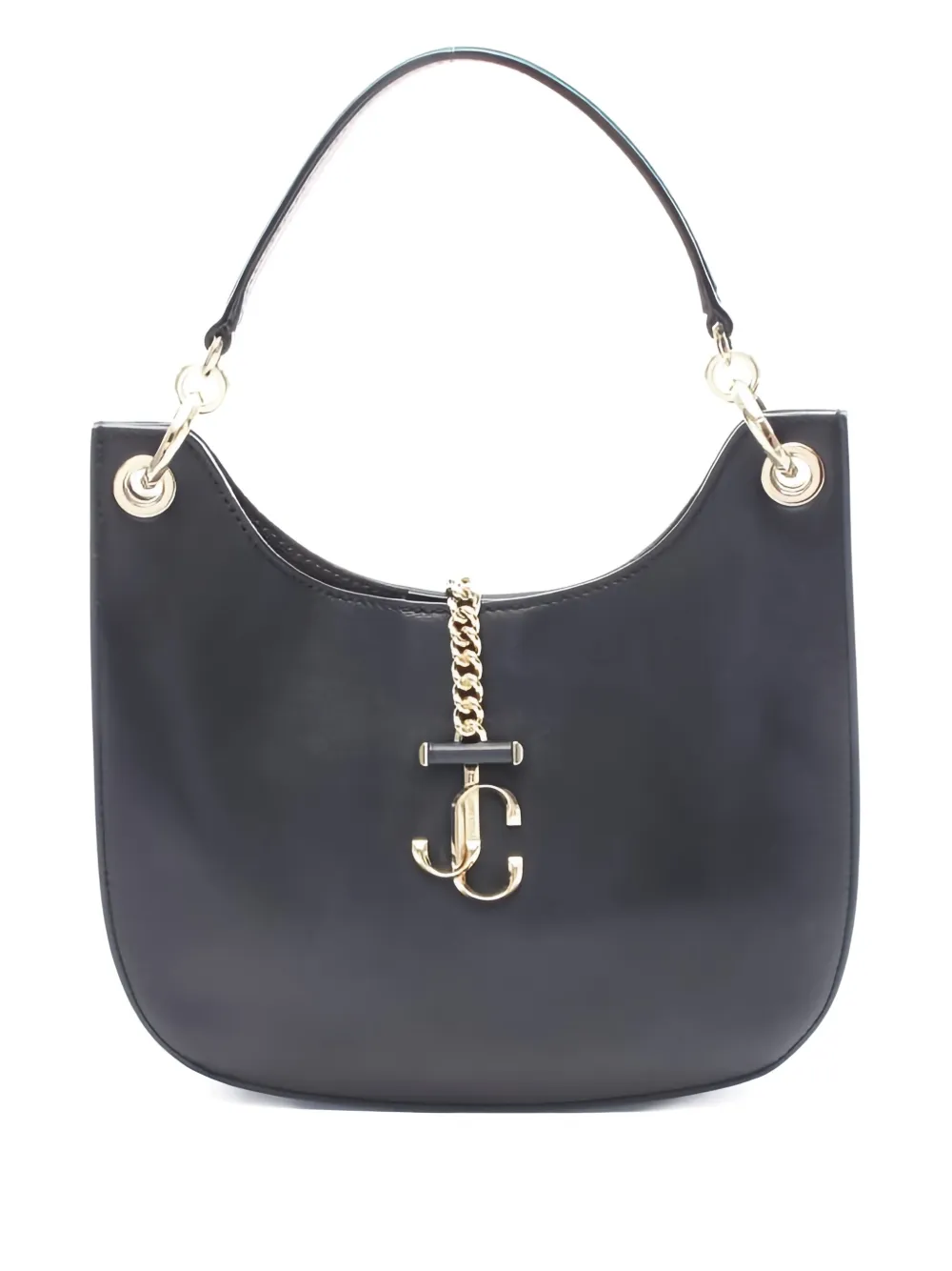 Pre-owned Jimmy Choo 2010s Varennes Shoulder Bag In Black