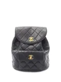CHANEL Pre-Owned 1994-1996 matelasse quilted backpack - Black