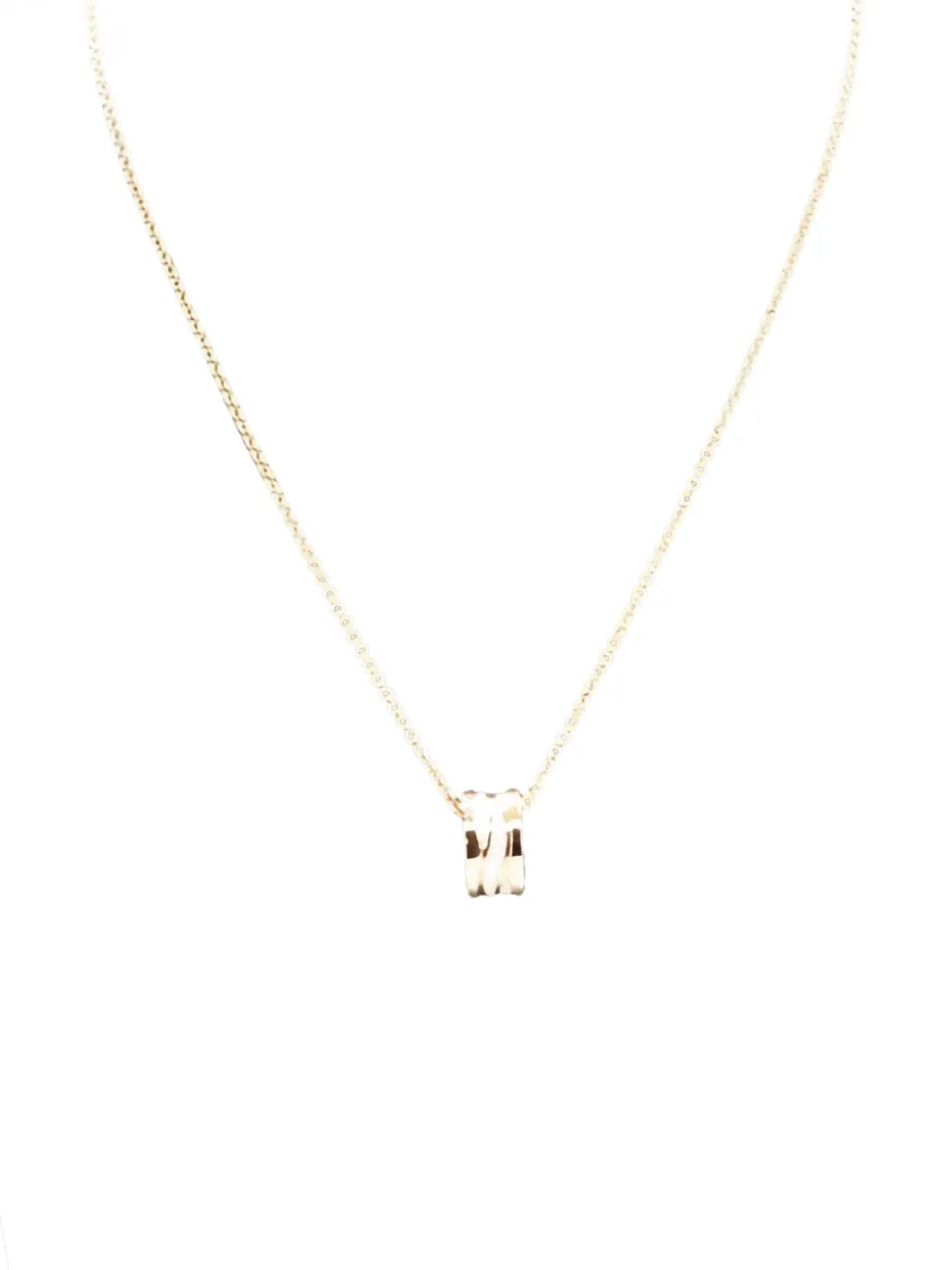 Bvlgari Pre-Owned 2010s 18kt rose gold B-zero1 B  design legend necklace | Gold | Image 1