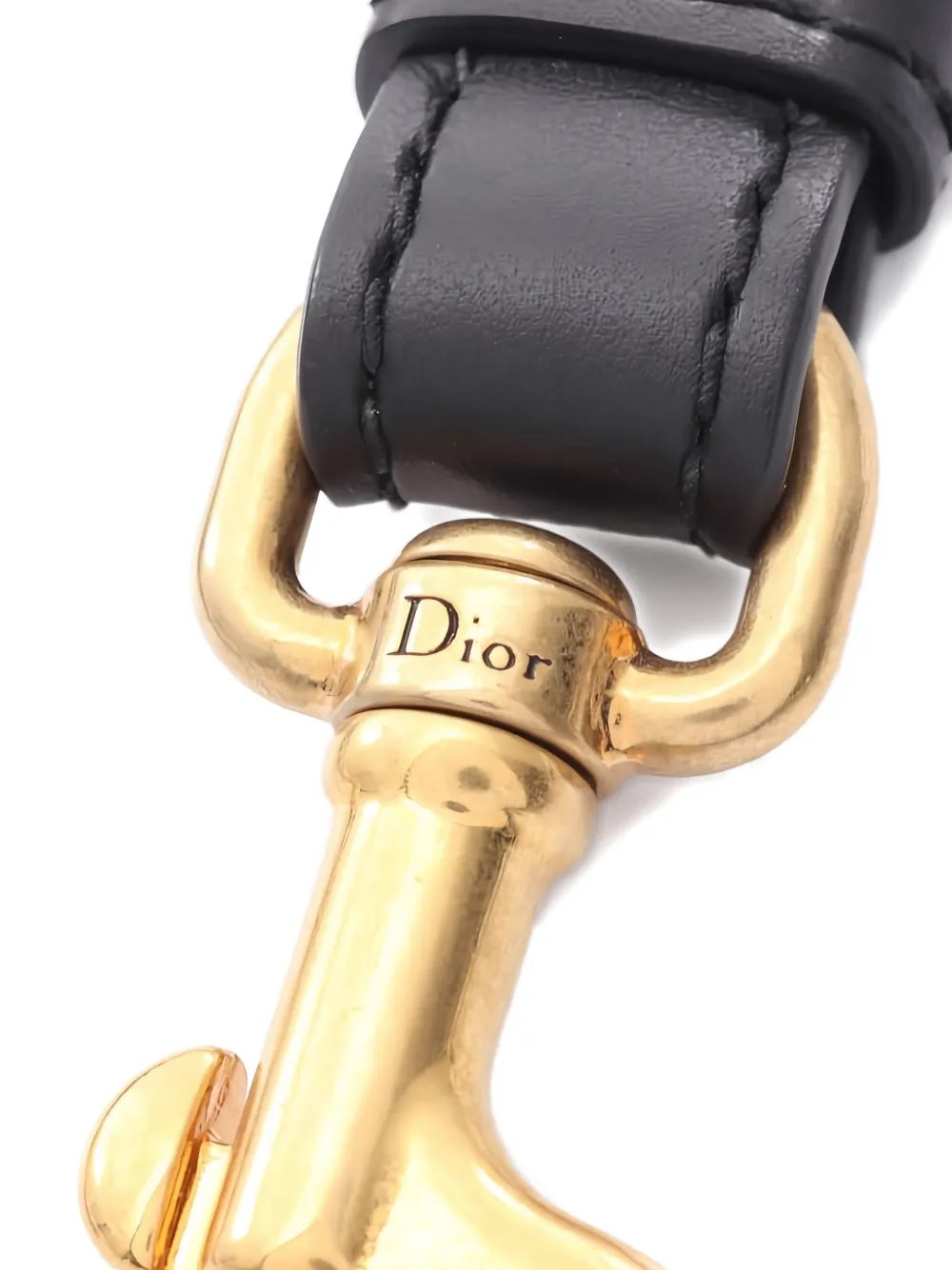 Pre-owned Dior 2020s Embroidery Canvas Shoulder Strap In Pink