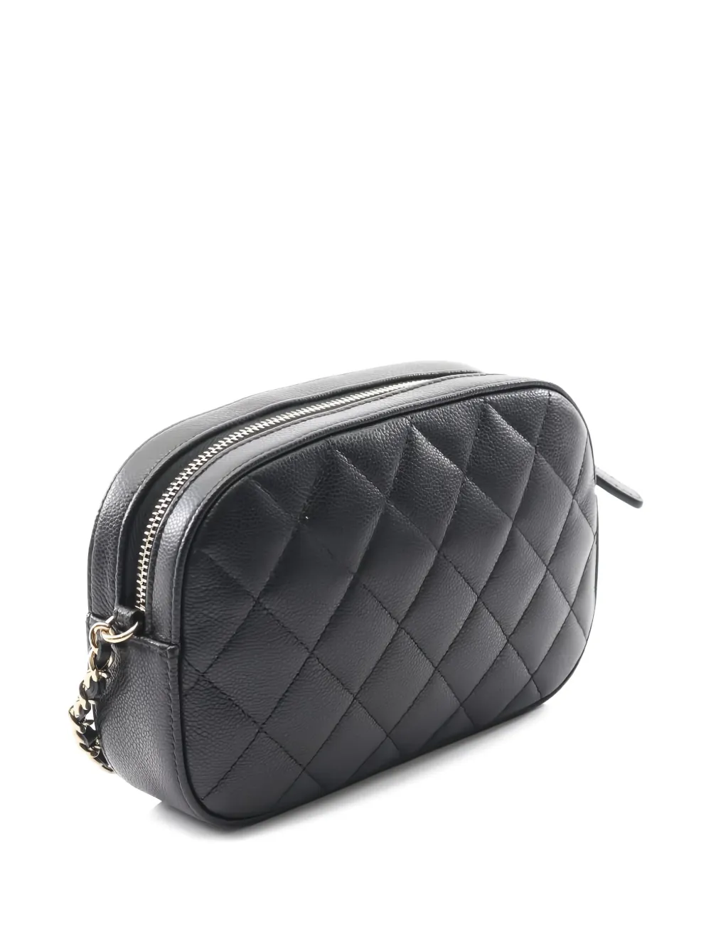 CHANEL Pre-Owned 2021 Matelassé round zip Wallet | Image 2