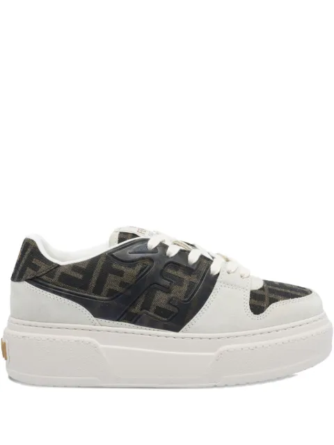 FENDI tenis con logo FF y plataforma