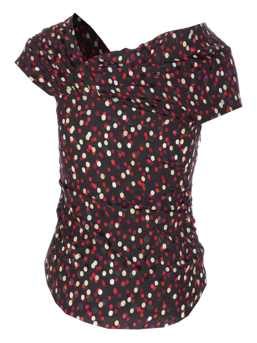 Isabel Marant Polka Dot Cardigan In Multi