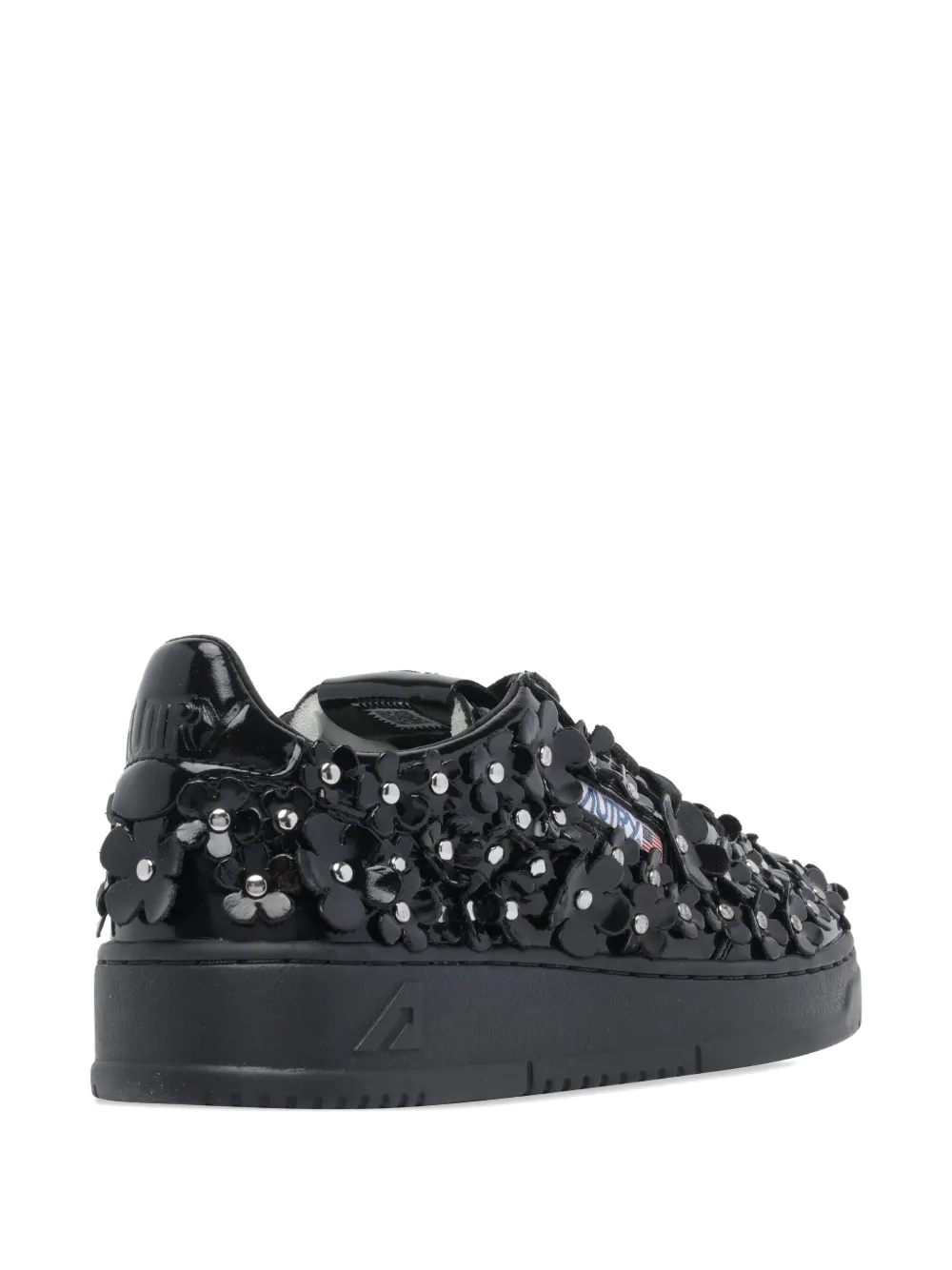Autry Flowers Medialist Trainers In Black