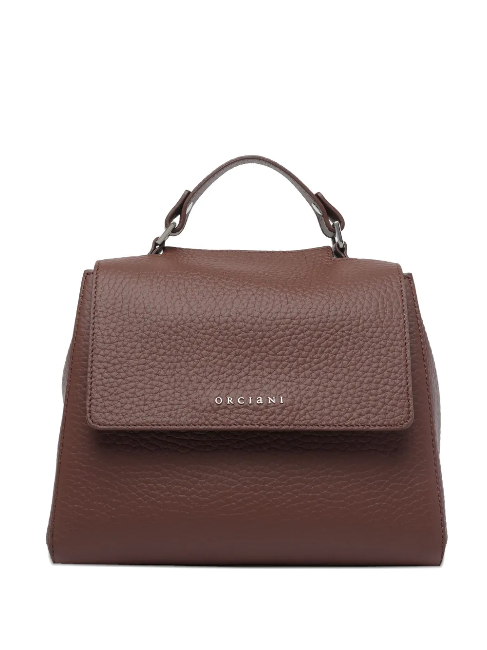 Orciani Caffe Soft Sveva Handbag In Brown