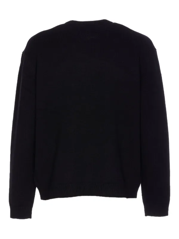 Maison Kitsuné フォックスヘッド セーター | ブラック | FARFETCH JP
