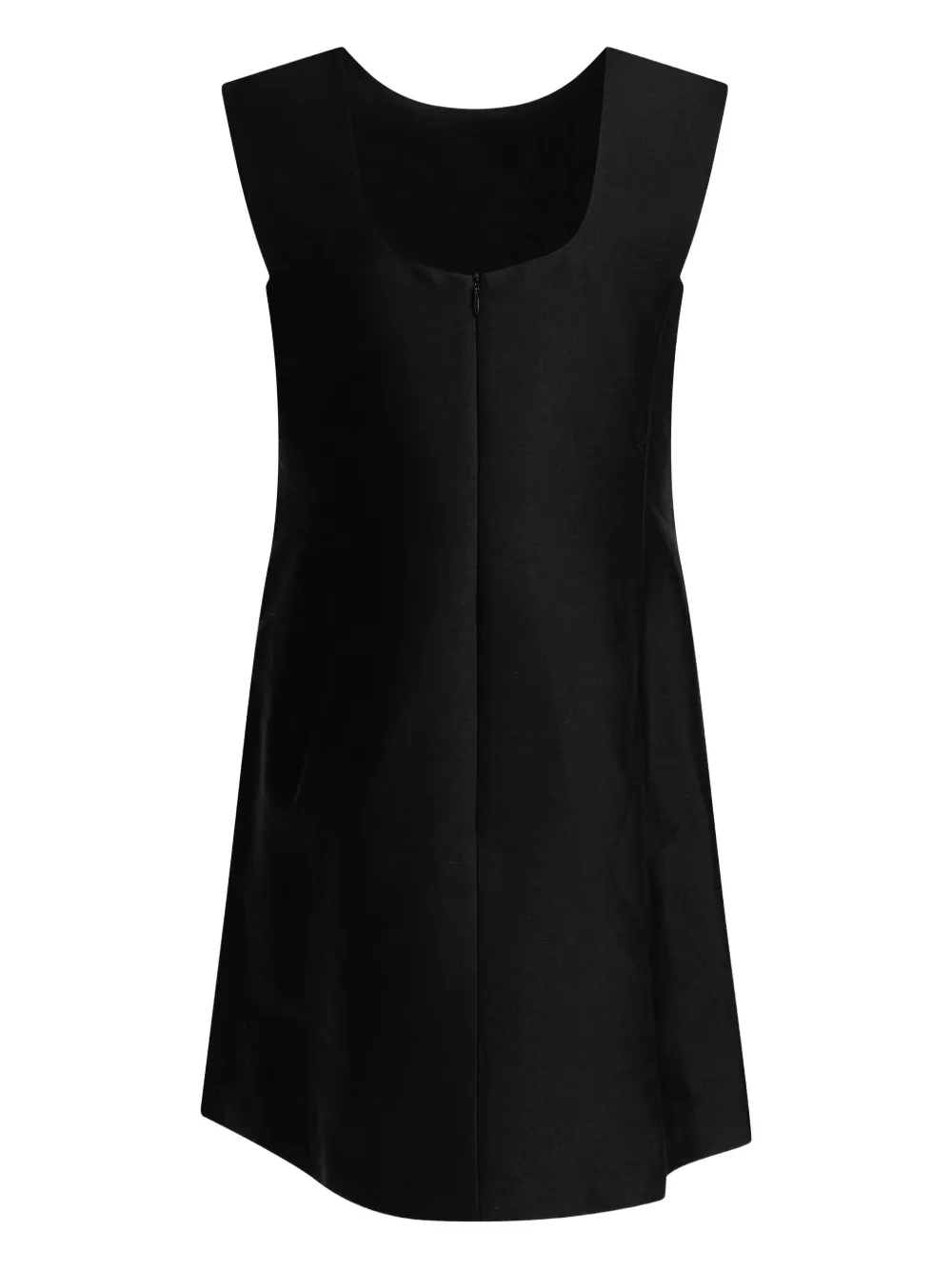 SANDBEIGE Mouwloze midi-jurk - Zwart