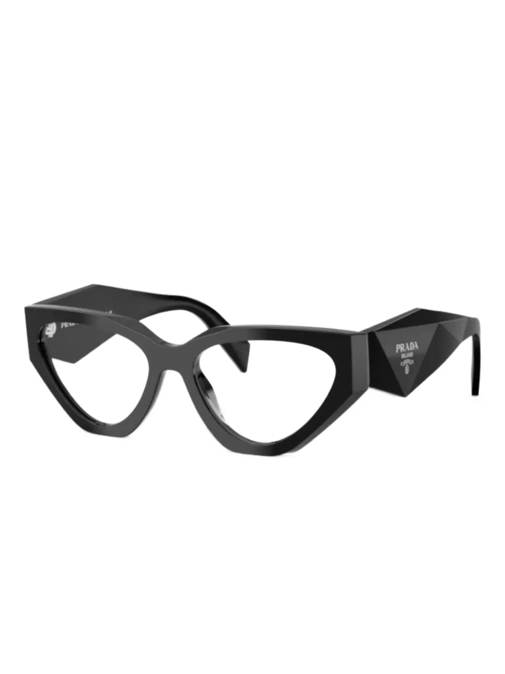 Prada Eyewear geometric-frame glasses | Image 2