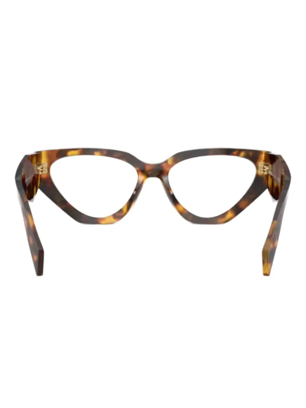 Prada Eyewear geometric-frame glasses | Image 2