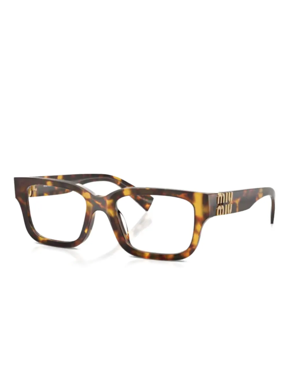 Miu Miu Eyewear logo square-frame glasses | Image 2